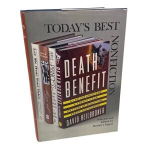 Vintage 1993 Reader's Digest Nonfiction Death Benefit Loss of Eden Princess Book